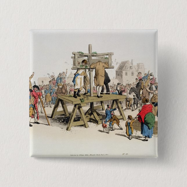 The Guilty 15 Cm Square Badge (Front)