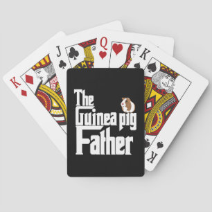 The Guinea Pig Father Playing Cards