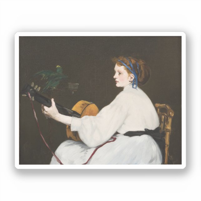 The Guitar Player by Édouard Manet (Front)
