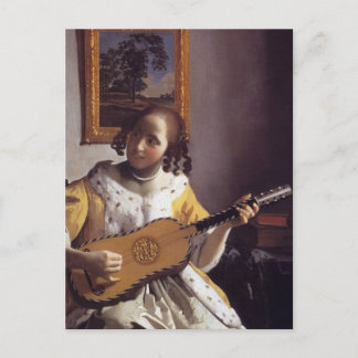 The Guitar Player Postcard