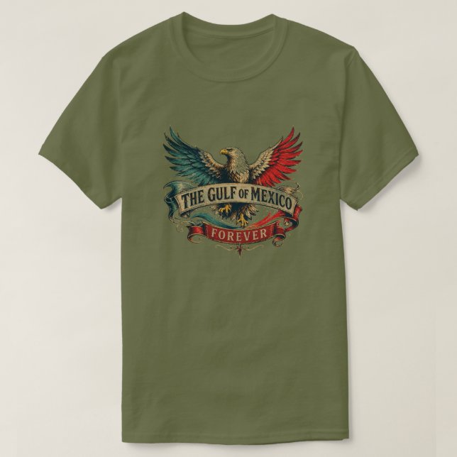 THE GULF OF MEXICO FOREVER T-Shirt (Design Front)