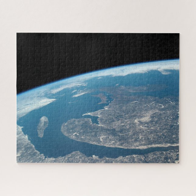 The Gulf Of St. Lawrence And Canada. Jigsaw Puzzle (Horizontal)