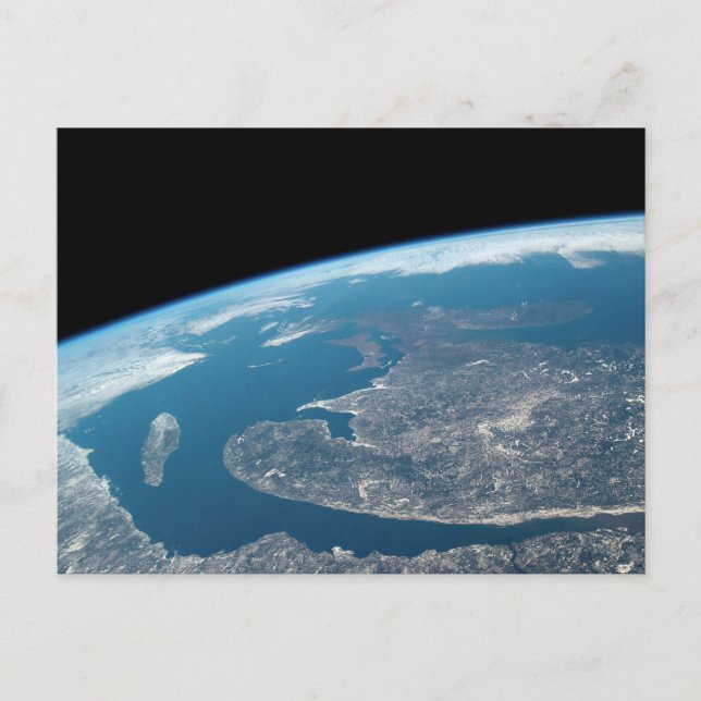 The Gulf Of St. Lawrence And Canada. Postcard (Front)