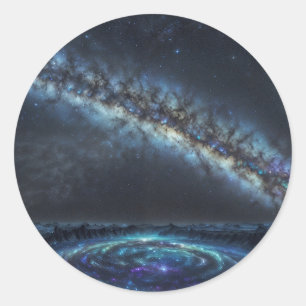 The Gulf of Stars Classic Round Sticker