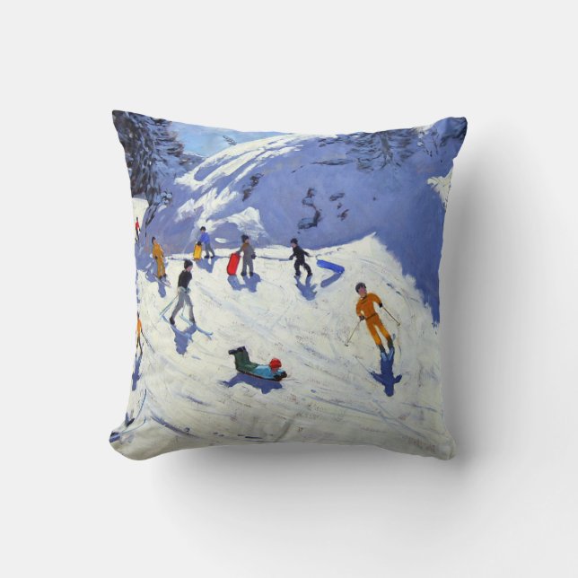 The Gully Belle Plagne 2004 Cushion (Front)