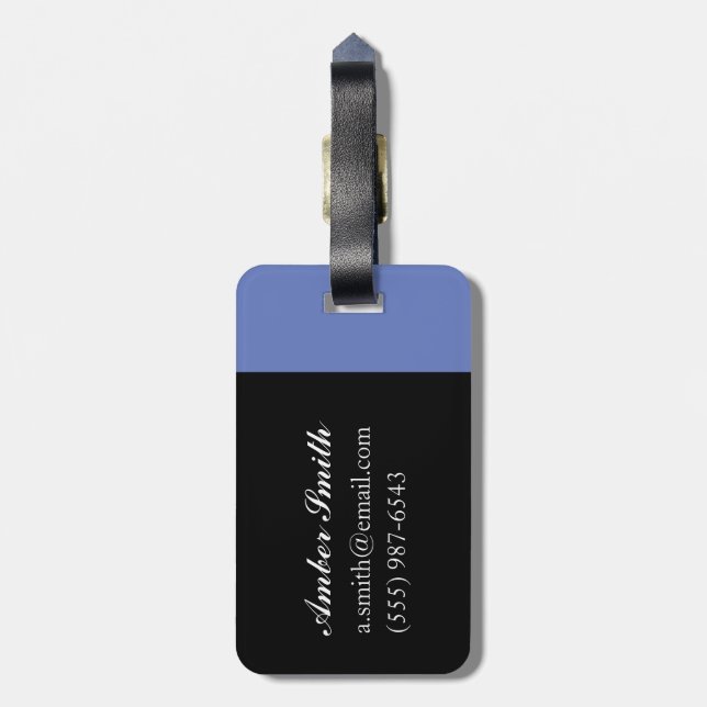 The Gully Belle Plagne 2004 Luggage Tag (Back Vertical)