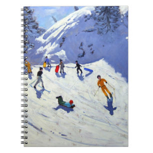 The Gully Belle Plagne 2004 Spiral Notebook