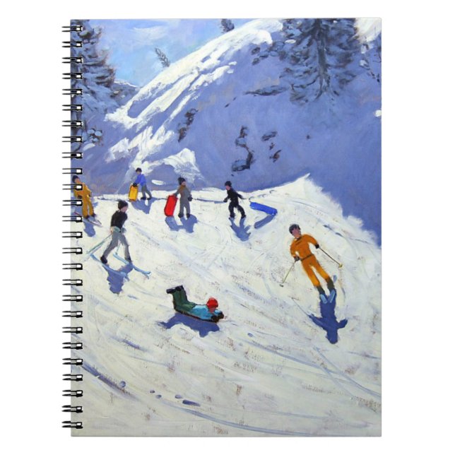 The Gully Belle Plagne 2004 Spiral Notebook (Front)