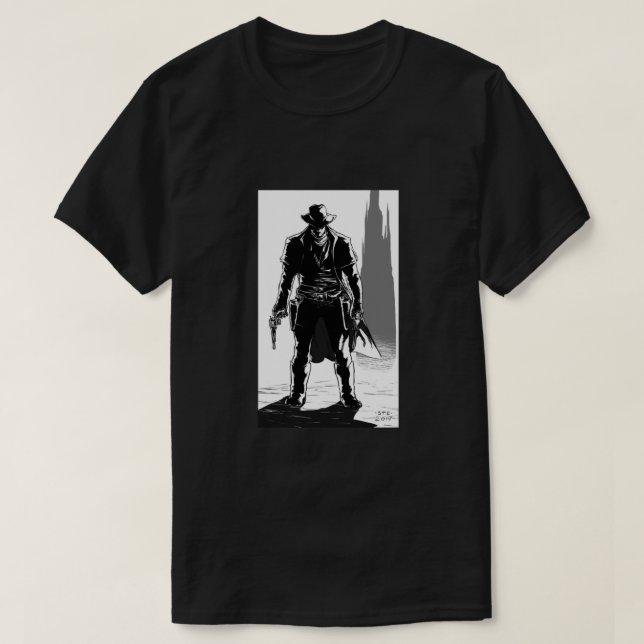 The Gunslinger Classic T-Shirt (Design Front)