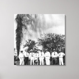 The Gusher Canvas Print