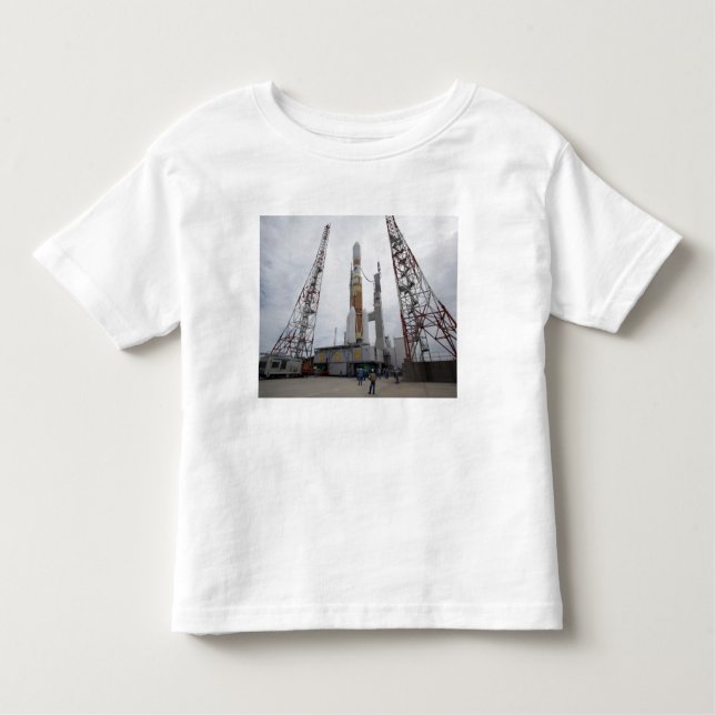 The H-IIB rocket on the launch pad Toddler T-Shirt (Front)