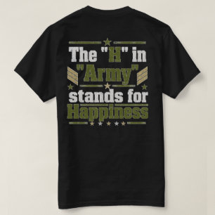 The H in Army T-Shirt