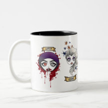 The H.U.L. "Creepy Cuties" Two-Toned Mug