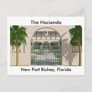 The Hacienda Hotel: New Port Richey FL: Post Card
