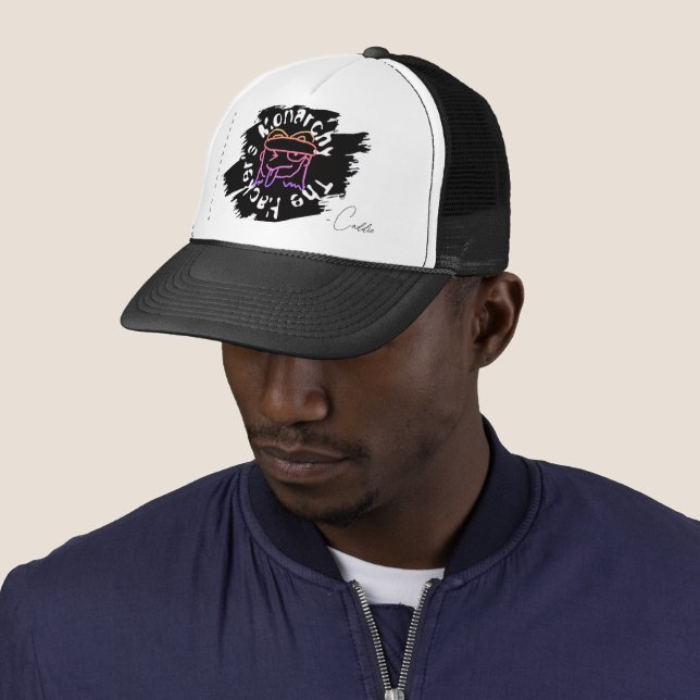 The Hacker's Monarchy - Caddie Doodle: Trucker Hat (In Situ)