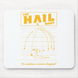 The Hail Mary - Washington  Mouse Pad