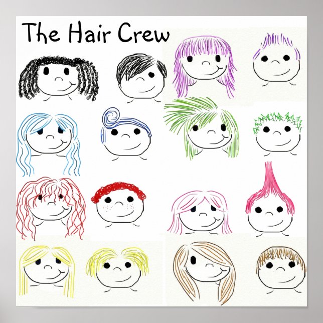 The Hair Crew Poster (Front)