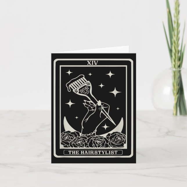 The Hairstylist Tarot Card Hair Stylist  (Front)