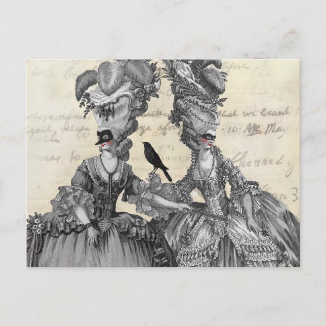 The Halloween Ball Postcard (Front)