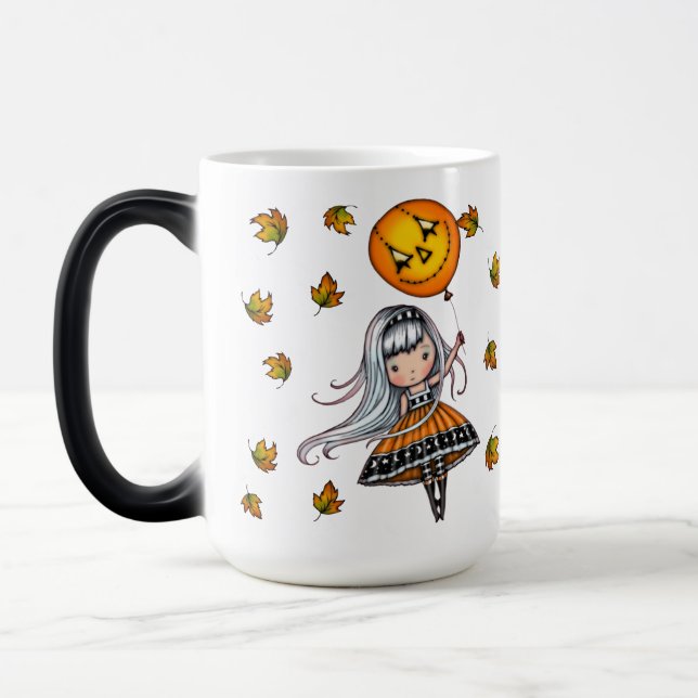 The Halloween Balloon Cute Magic Mug (Left)