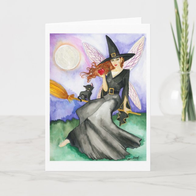 The Halloween Fairy Card (Front)