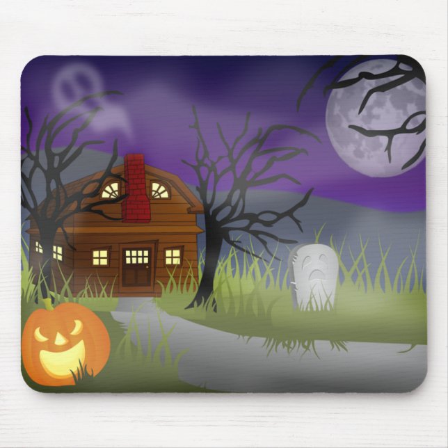 The Halloween Fog - Mouse Pad (Front)