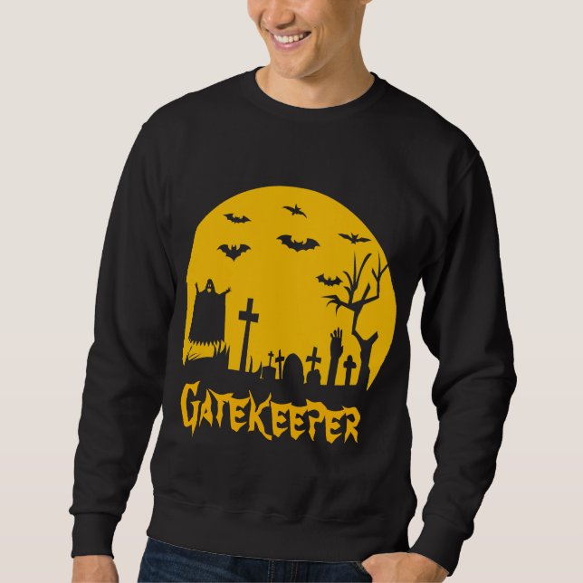 The Halloween Gatekeeper Mens  Hoodie (Front)