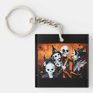 The Halloween Holdouts Key Ring