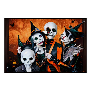 The Halloween Holdouts Poster