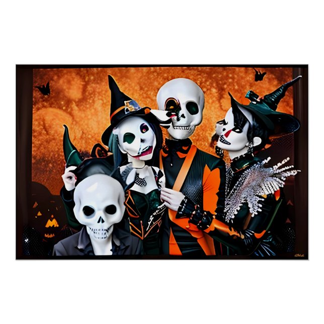 The Halloween Holdouts Poster (Front)