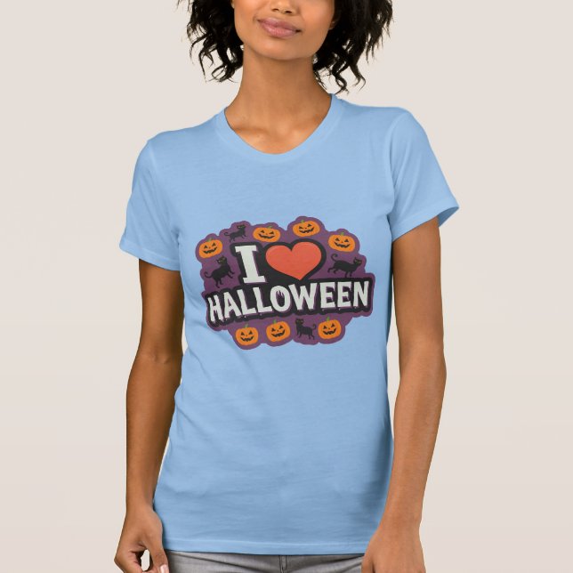The Halloween Love Women's T-Shirt (Front)