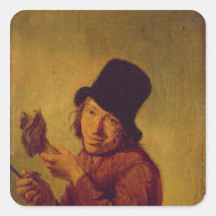 The Ham Eater Square Sticker