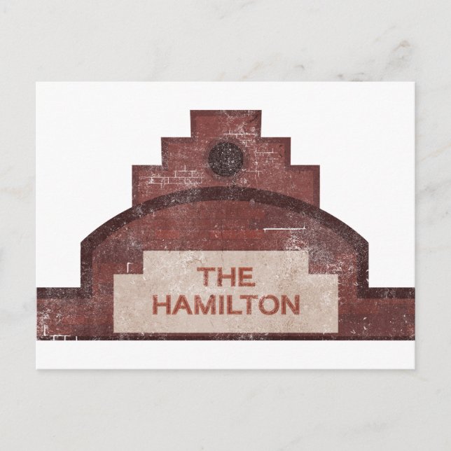 the hamilton building postcard (Front)