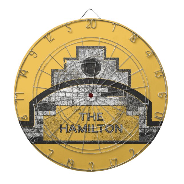 the hamilton dartboard (Front)