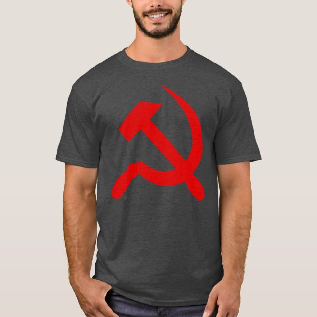 The Hammer And Sickle (red) T-Shirt (Front)