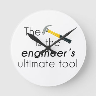 The Hammer Round Clock