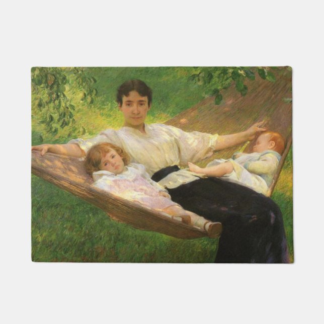 The Hammock (by Joseph DeCamp) Doormat (Front)