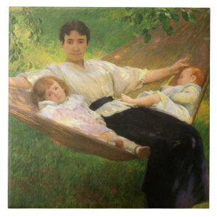 The Hammock (by Joseph DeCamp) Tile