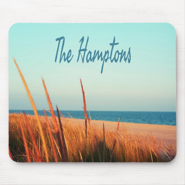 The Hamptons Beach Long Island NewYork Mouse Pad (Front)