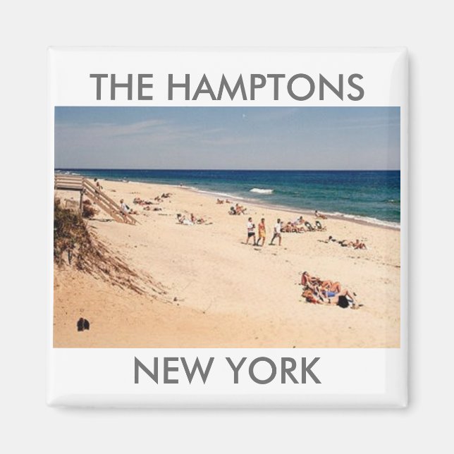 The Hamptons Beach magnet (Front)