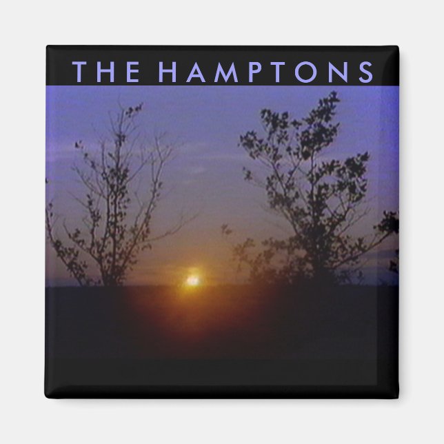 The Hamptons Sunset Magnet (Front)