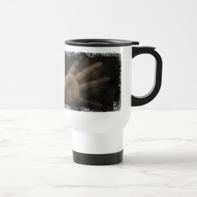 The Hand from Below Travel Mug (Right)
