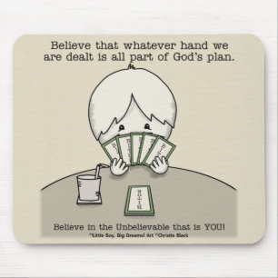 The Hand We're Dealt Mouse Pad
