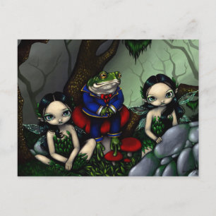 "The Handsome Frog" Postcard
