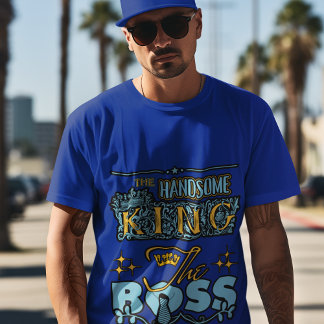 The handsome King, The Boss Men's Style Graphic T-Shirt