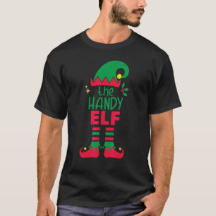 The Handy Elf Christmas Matching Family Group T-Shirt