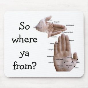 The Handy Michigan "Travel" Mousepad! Mouse Pad