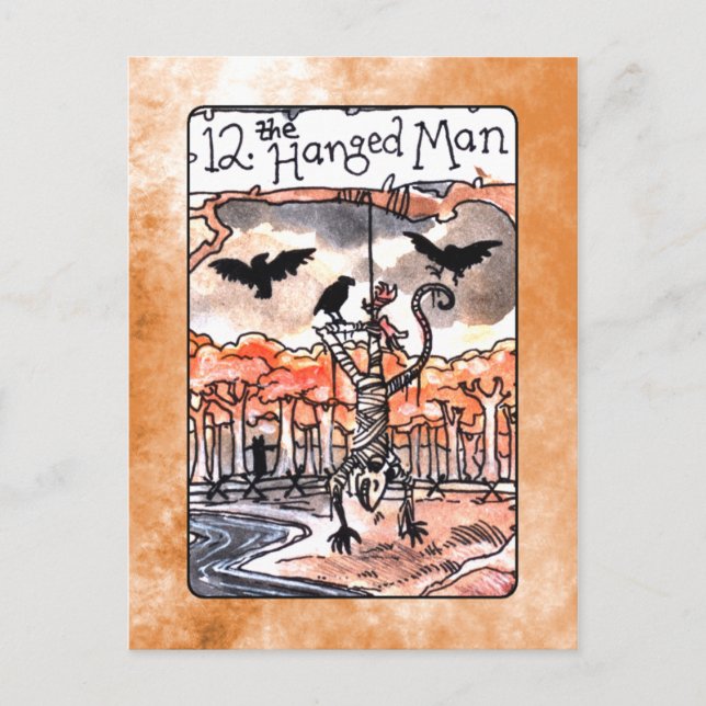 The Hanged Man Tarot Card (Front)