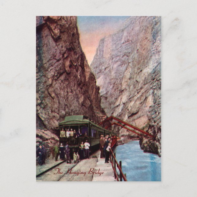 The Hanging Bridge Postcard (Front)