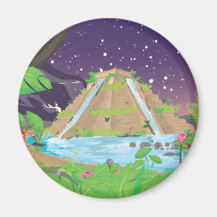 The Hanging Gardens of Babylon Magnet